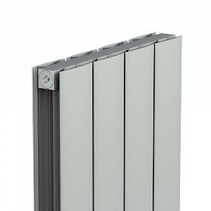 Алюминиевый дизайн радиатор отопления 6-секционный Fusion Solid