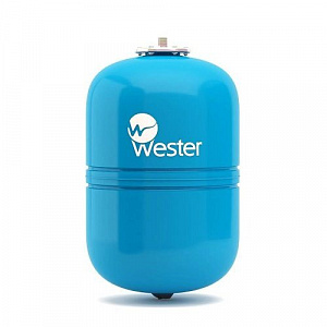 Расширительный мембранный бак (гидроаккумулятор) для водоснабжения вертикальный Wester WAV