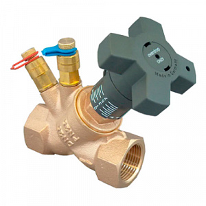 Балансировочный клапан Hydrocontrol VTR с 2 ниппелями КИП Oventrop
