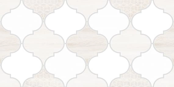 Декор настенный Мореска 1641-8627 20x40 бежевый LB-Ceramics