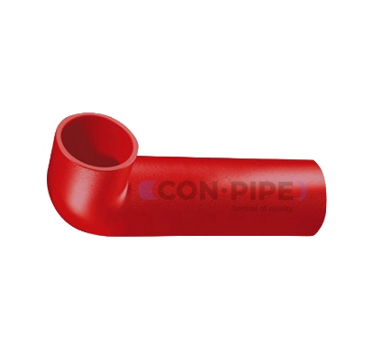 Отвод (колено) чугунный 88° с удлиненной стороной 250мм CON-PIPE