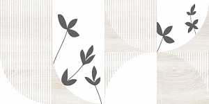 Плитка настенная Джапанди 1041-8200 20x40 бежевый LB-Ceramics