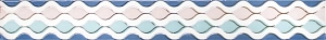Бордюр настенный Парижанка 1506-0256 8x60 многоцветный LB-Ceramics